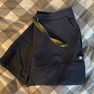 Figs Yola Quiet Navy Medium Tall (MT)